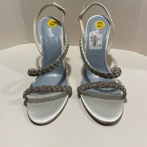 High heel wedding or prom dress heel